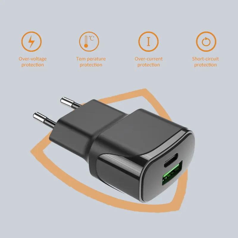 PD30W + QC18W Travel Charger